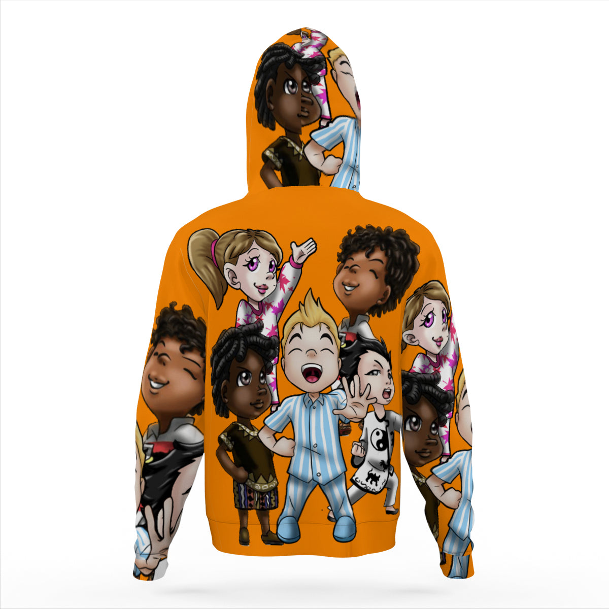 SDPKA  KIDS GANGIN' IT HOODIE ORANGE