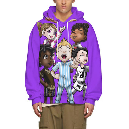 SDPKA ADULT GANGINIT HOODIE PURPLE