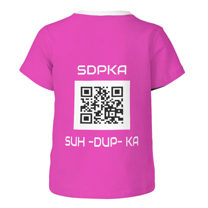 SDPKA T SHIRT EVERYBODY HOT PINK