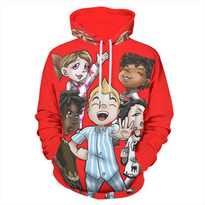 SDPKA ADULT GANGINIT HOODIE RED