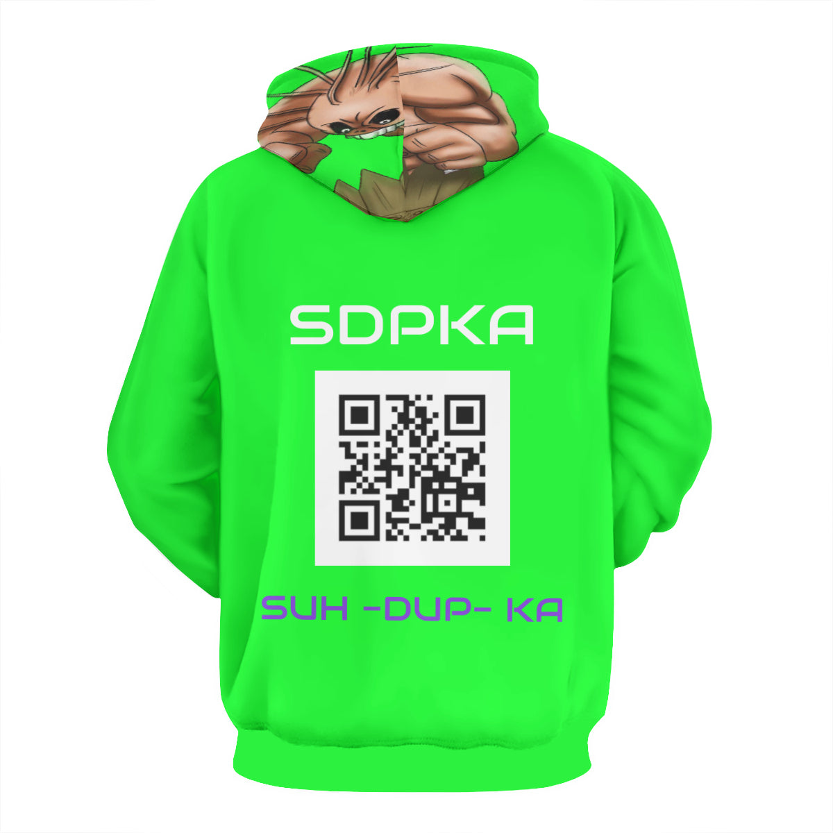 SDPKA ADULT GANGINIT HOODIE LIME