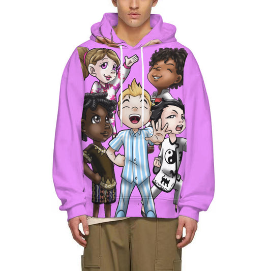 SDPKA ADULT GANGINIT HOODIE LT PINK