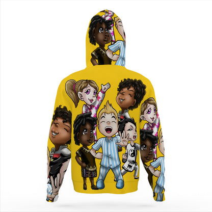 SDPKA  KIDS GANGIN' IT HOODIE YELLOW